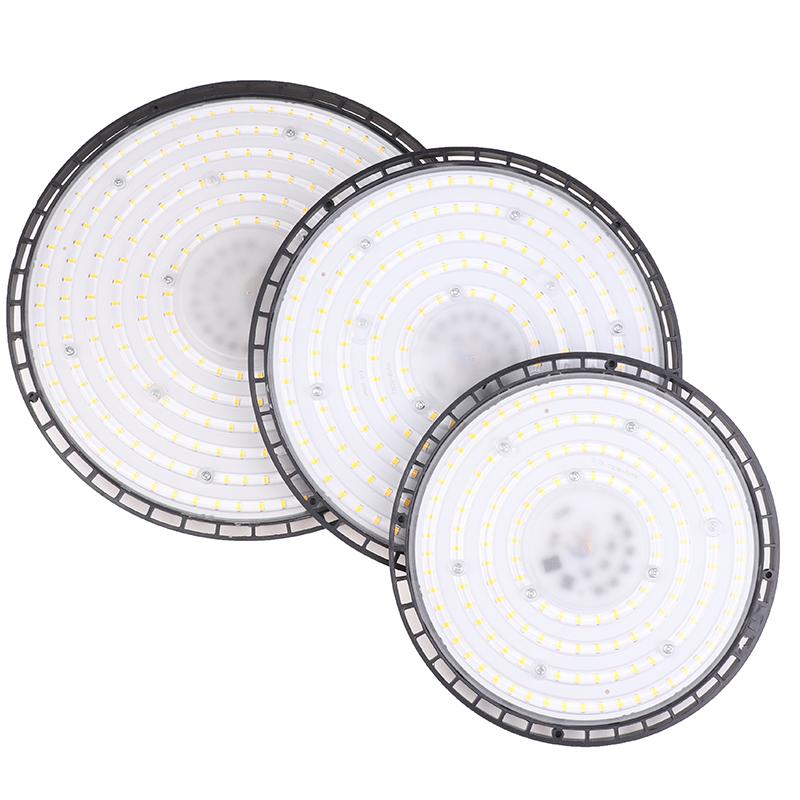 100/150/200W 3500/6500K Ufo Led High Bay Lights Waterproof Commercial Industrial Market Warehouse Garage Workshop Lamps
