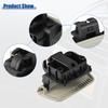 ACROPIX Car Glove Box Latch Handle Center Box Latch Clip for Ford Fiesta 1 Pack 2011-2019 -