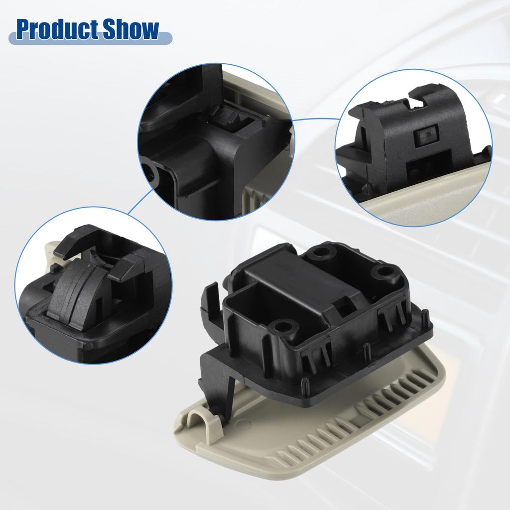 ACROPIX Car Glove Box Latch Handle Center Box Latch Clip for Ford Fiesta 1 Pack 2011-2019 -