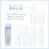 6pcs/lot Kawaii Stationery Stickers Color Card Fundamentals Diary Planner Decorative Sticker Scrapbooking Journal DIY Craft