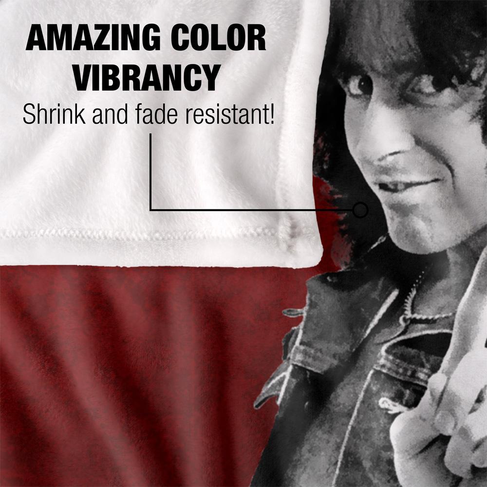 Bon Scott Silky Logo Supersoft Blanket
