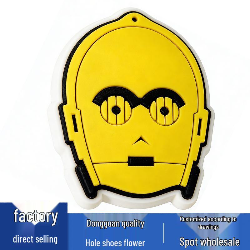 Sci-Fi Series Cartoon Flower Shoe Charms | Versatile PVC Crocs Accessories