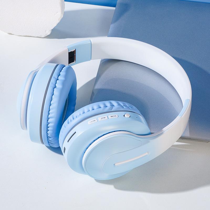 Gradient Color Wireless Stereo Gaming Headset