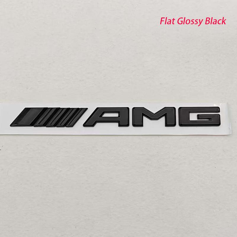 

3D ABS Car Letters Logo AMG Badge Rear Trunk Emblem Sticker For Mercedes Benz AMG A B C E G W211 W203 W204 W210 W124 Accessories