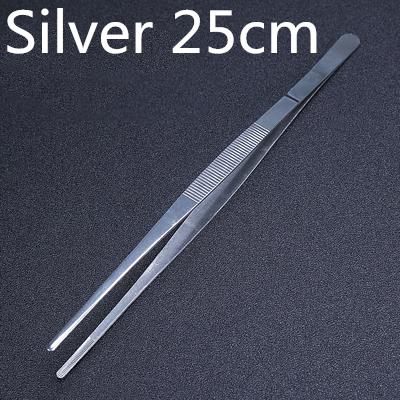 Stainless Steel Kitchen & Bar Tweezer Food Tongs Kitchen Cooking Medical Tweezer Copper/Gold/Black Plated Bar Tool