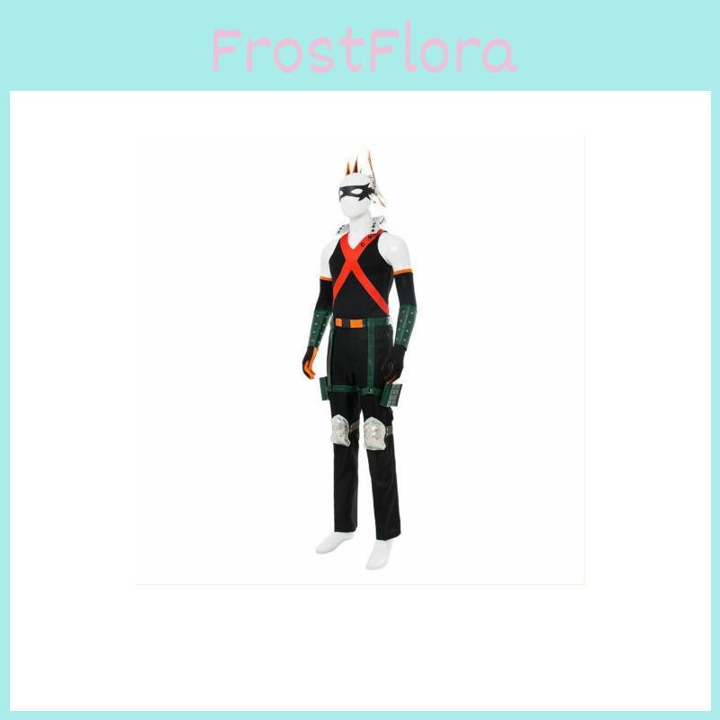 My Hero Academia Bakugou Katsuki Cosplay Costume With Headband And Protective Gear For Anime Fans