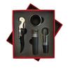 Professional Wine Opener Gift Set Stainless Steel Bottle Opener and Vacuum Stopper Wine Pourer Kitchen Accessories Bar Tool