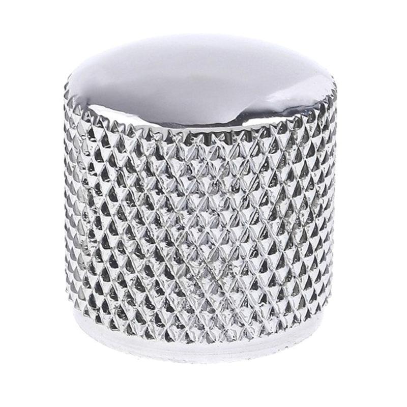 4Pcs Guitar Knobs Tops Hat Knobs Guitar Speed Control Knobs Metal Volume Tone Control Knobs Fits 6mm/0.24" Rotary Shaft