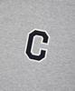 C Logo Hoodie Melange Gray