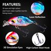 40mm 3.3g Mini Floating Crankbaits Fishing Lure Wobbler Pesca Artificial Hard Bait for Pike Trolling Rattling Swimbait Equipment