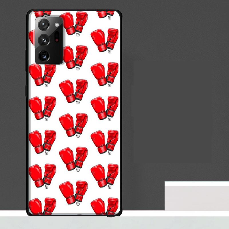 Boxing Gloves Case For Samsung Galaxy S25 Ultra S23 S22 S21 S24 Ultra S9 S10 S20 Plus S25 FE Phone Cover