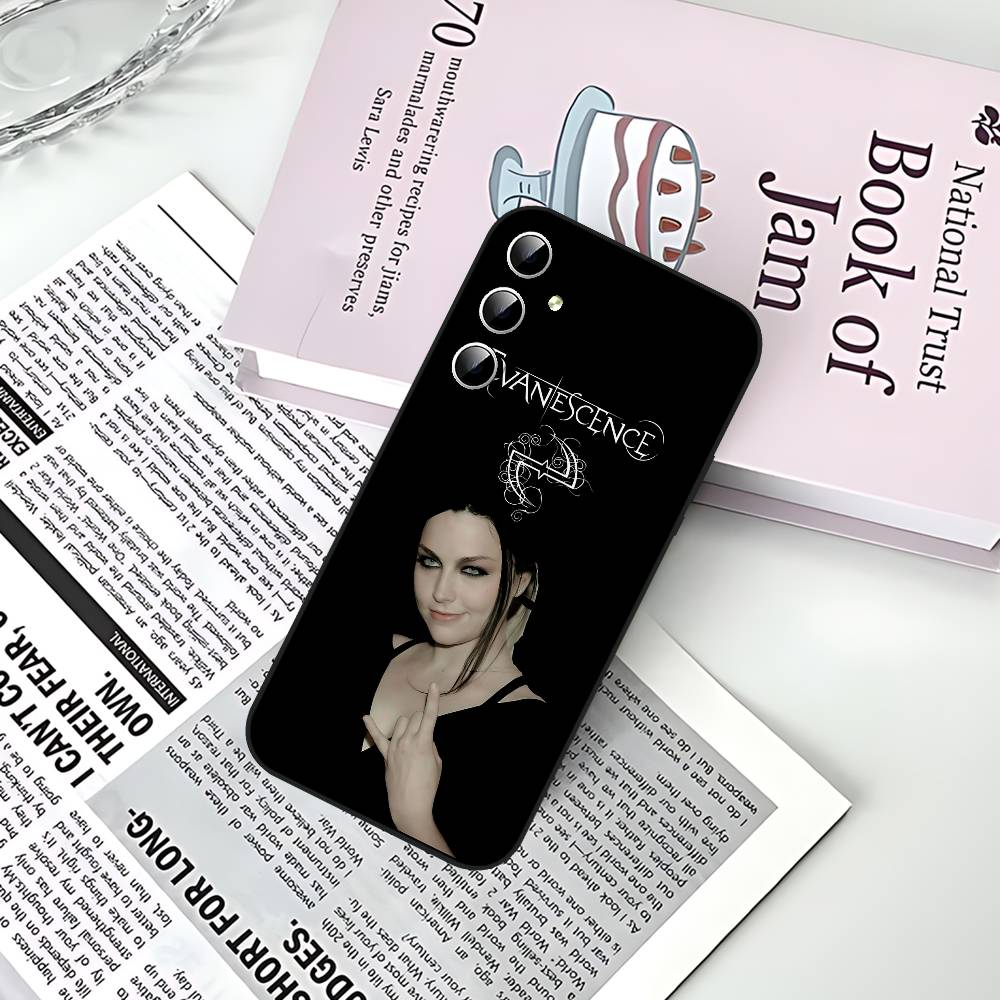 E-Evanescence Fallen A-Amy Lee Phone Case For Samsung Galaxy S21 S22 S23 S24ULTRA S25ULTRA FE Ultra Plus5G A52S S26 Soft Cover