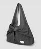 Atil Studio Denim Dewey Ribbon Large Bobo Shoulder Bag_Musinsa Edition [Black]
