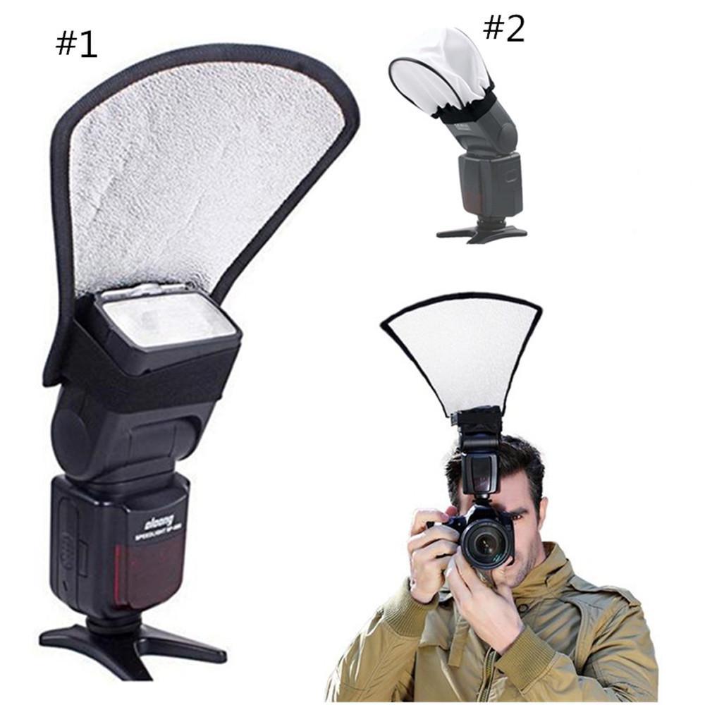 Buy 2Size Universal Camera Flash Reflector Lamp Photo Diffuser External