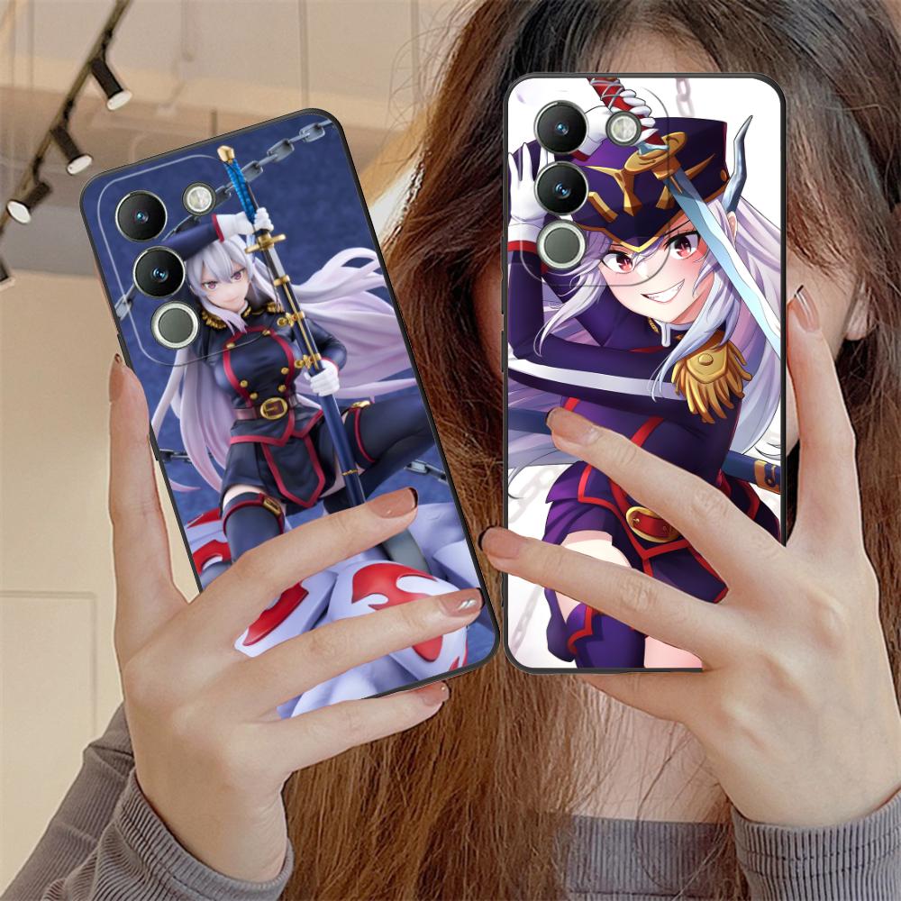 Mato Seihei No Slave Uzen Kyouka Phone Case for VIVO V60 V50 V40 V30 V29 V27 V25 V23 Pro Lite 5G Colorful Printing Cover Luxury