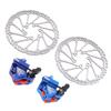 Disc Brake Set Professional Aluminium Alloy Sensitive CNC Machined Bike Disc Brake Rotor Set for Mountain Road Bike