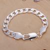 Fine   Copper Bracelet Jewelry 4MM-10MM width solid for man men women Lady Chain noble wedding party gifts