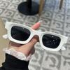 Neuer europäischer und amerikanischer Trend kleine quadratische Sonnenbrille Herrenmode Retro UV-Schutz Sonnenbrille Damenbrille