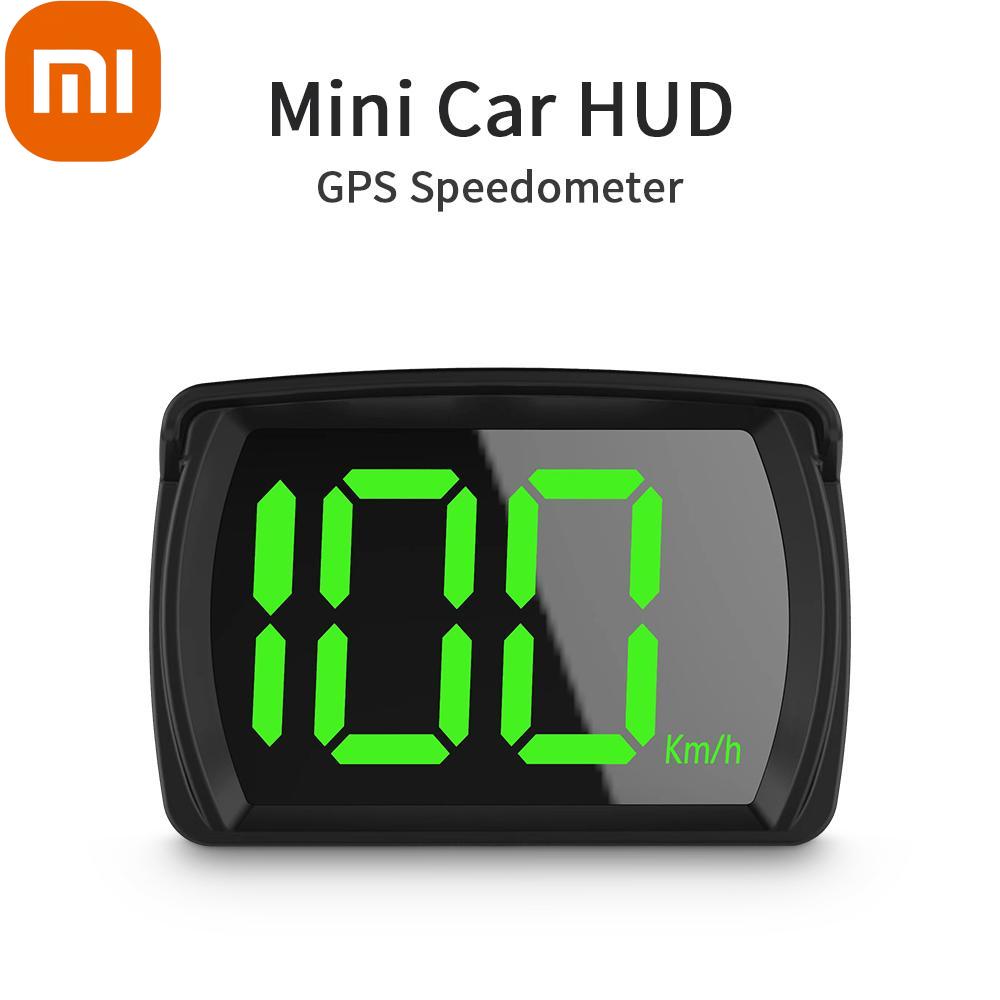 

Автомобильные аксессуары Xiaomi KMH, GPS, цифровой проекционный дисплей, спидометр с большим шрифтом, автомобильный HUD 2,8 дюйма для автомобиля, грузовика, автобуса, Plug and Play
