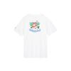 Nike Plant Print Round Neck American Vintage Breathable Loose Sports Casual Short Sleeve Drop Shoulder T-Shirt Women T-Shirt White DV6133-100