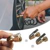 Car Tire Air Chuck Inflator Pump Valves Connector Clip-on Adapter Car Brass1/4 Tyre Wheel Valves For Inflatable Pump