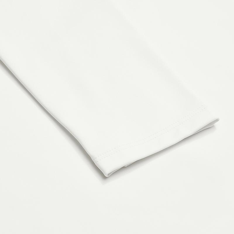 Fila Fitness Casual Sports Simple Breathable Cool Elastic Knit Long Sleeve T-Shirt Women Tops A11W541206FGY