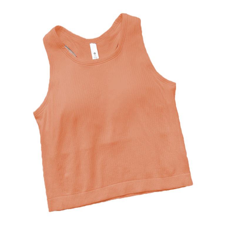EBB TO STREET Women's Racerback Yoga Tank Top with Chest Pad - Summer Fitness Tight Fit