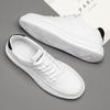 New High-quality Men's Casual Shoes Classic High Quality Leather Walking Shoes Comfortable Soft Business Designer White Shoes