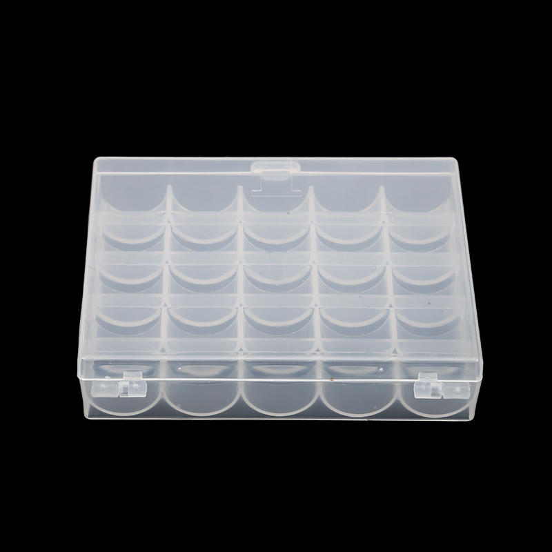 Tools 25 Grids Organizer Box Light Needle Craft Decoration Supplies Portable Bobbin Box