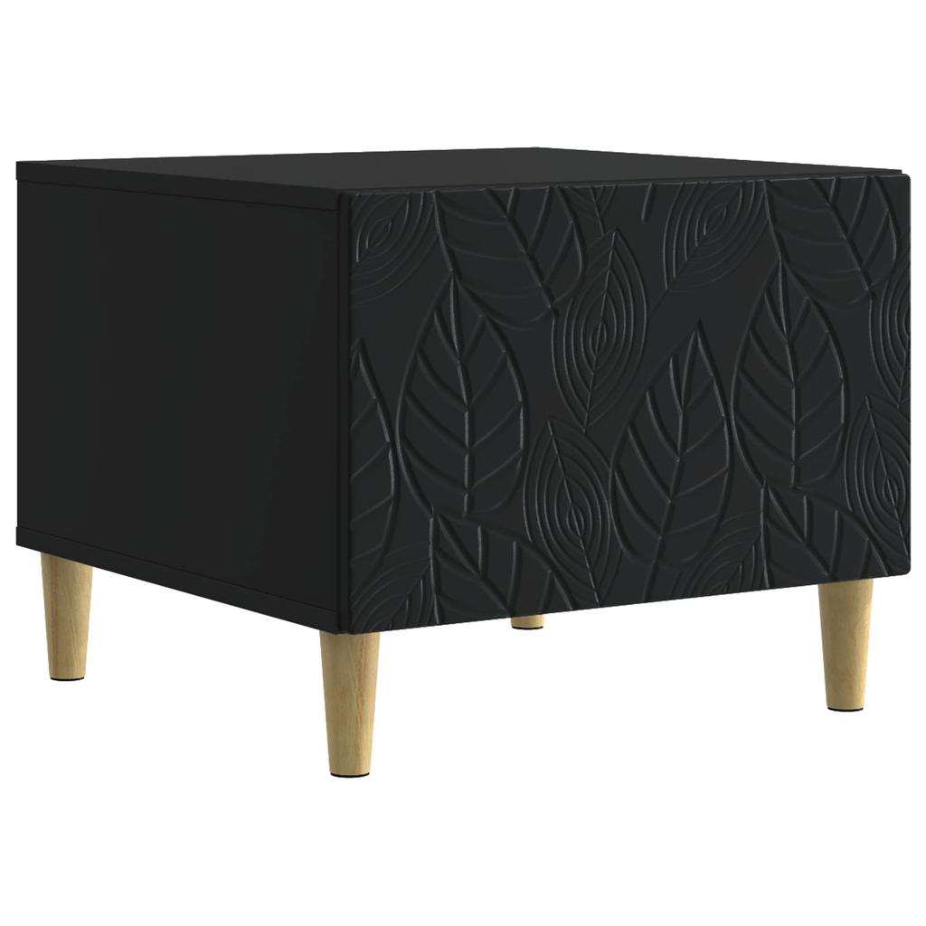 Black Coffee Table 50 x 49 x 40 cm Particleboard