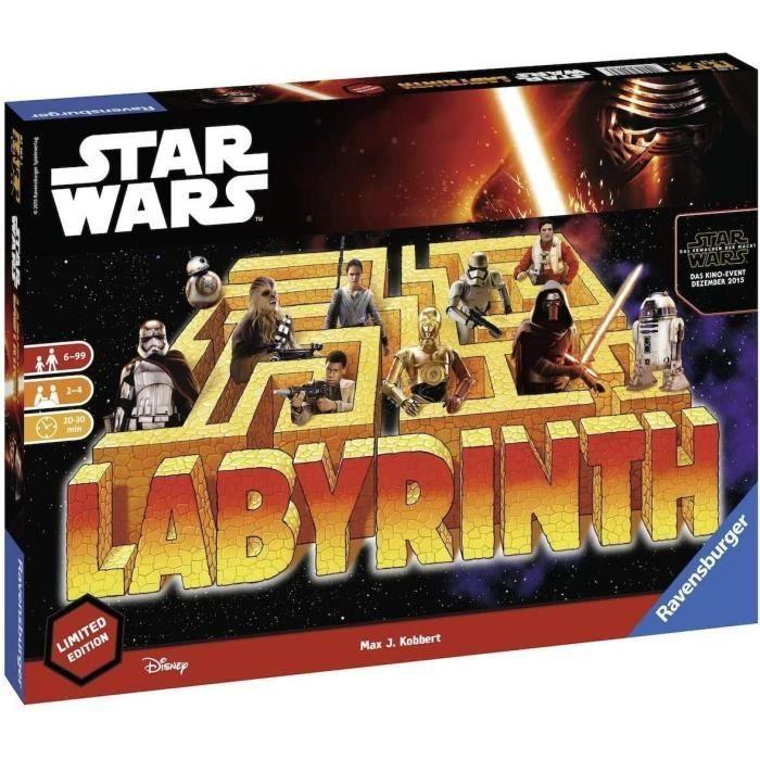 Ravensburger - 82338 - Jeu de Société - Labyrinthe Star Wars Edition française Limitée