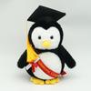 Penguin Cow Doctor Plush Toy With Pp Cotton For Graduation Gifts And Kids