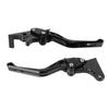 Pair of Motorcycle Brake and Clutch CNC Aluminum Alloy Adjustable Angle Ergonomic Brake 6 Angle Angles for Hness GB350 Not Compatible with Models