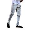 Men's Colorblock Zipper Trousers Men's Casual Fashion Trousers