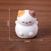4Pcs/set Cartoon Cat Animal Miniatures Mini Figurine Resin Ornaments Fairy Garden Decoration Micro Landscape