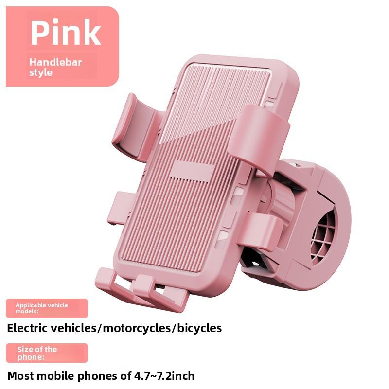 Electric vehicle phone holder, navigation bracket, universal fixed phone mount for motorcycles, bicycles, and delivery riders
