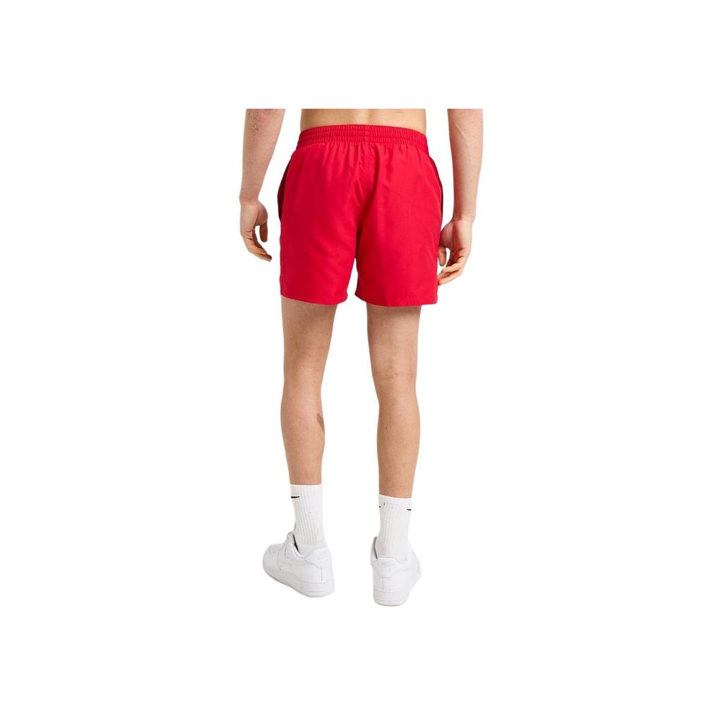Nike Solid Color Logo Elastic Waist Swim Trunks Men swimwear Red NESSF560-614