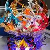 Pokemon Four Gods Figure Dialga Palkia Arceus Giratina Statue 37cm LED Light Up Anime Figure Collection Model Toys Gifts