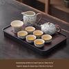 Chaxun Ru Kiln Blue and White Porcelain Kung Fu Tea Set