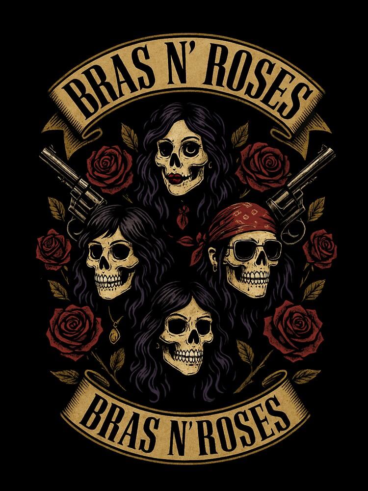 Guns N' Roses Bras n roses all female guns n roses tribute Oversized T-Shirt