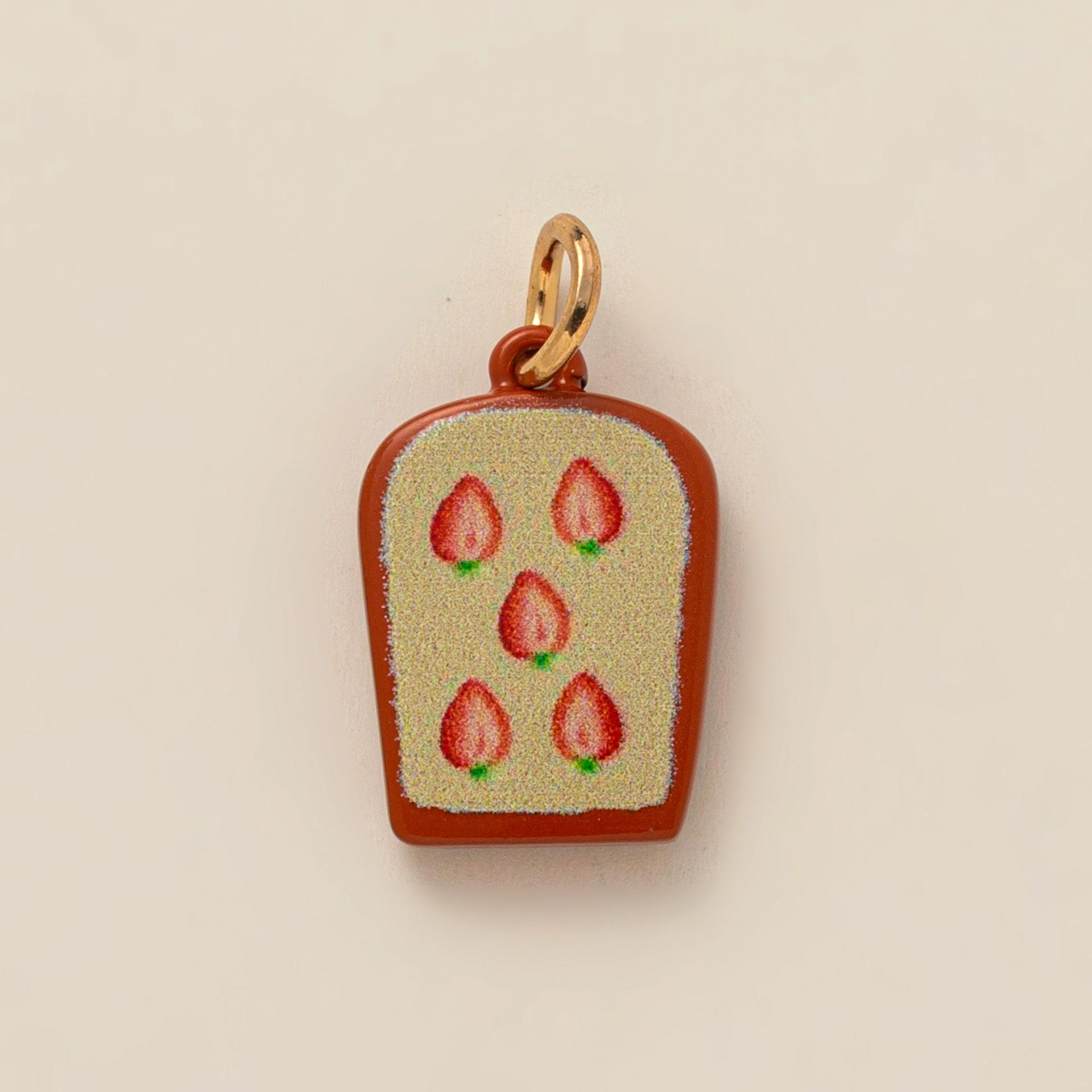 2025 Pink Heart Hand-painted Pendant Necklace DIY Kit