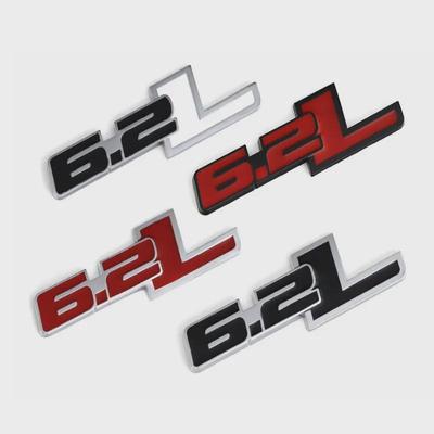 Pour décoration de pick-up Raptor F150 étiquette arrière Autocollant de voiture 6.2L accessoires de voiture étiquette de cylindrée Lettre originale