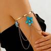 Alloy Material Fringed Arm Ring Punk Style Tassel Arm Ring Stylish Alloy Arm Ring  Women