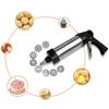 Stainless Steel Cake Cream Decoration Gun Set Biscuit Making Machine Nozzle Mold Kitchen Baking Tool