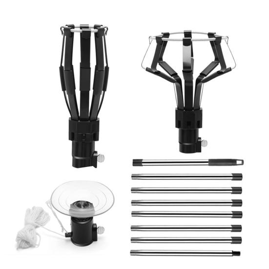 Light Bulb Changer with Suction Cup Kit Easy To Operate High Reach Light Bulb Changer with Pole Light Bulb Removal Tool