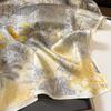 Fashion 100% Nature Real Silk Square Scarf Women Female Foualrd Neckerchief Summer Beach Scarves Shawl Bandana Hijab Pashmina