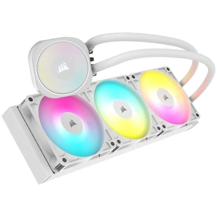 PC Cooling - CORSAIR - CW-9060095-WW - NAUTILUS 360 ARGB WHITE Liquid CPU Cooler