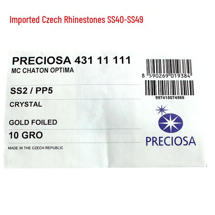 Чешские стразы Preciosa - SS40-SS49 Оригинальный импорт SS40 белый