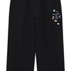 We11done Ss26 Bear Print Casual Pants Unisex bottoms WD-TA1-26-850-U-BK