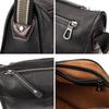 Humerpaul Men Leather Shoulder Bag High-quality Large Capacity and Multi-function Design